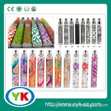 Colorful EGO-D battery for electronic cigarette, Stylish design
